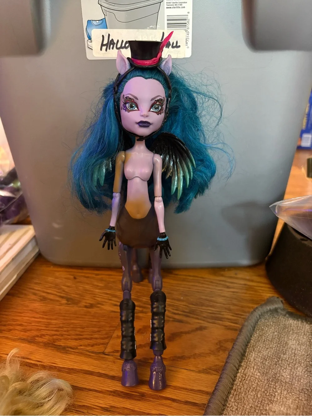 Monster High fashion doll Ava Trotter from Freak Fusion movie